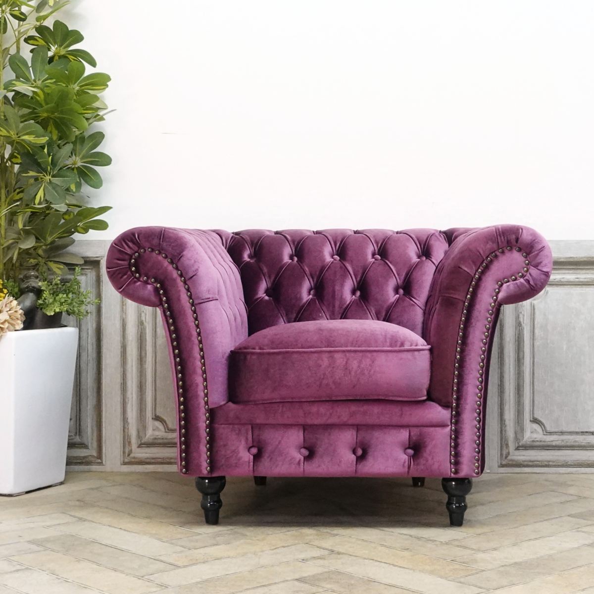 楽天市場】輸入家具 おしゃれ ソファ 1人掛け ソファー ヴィンセント