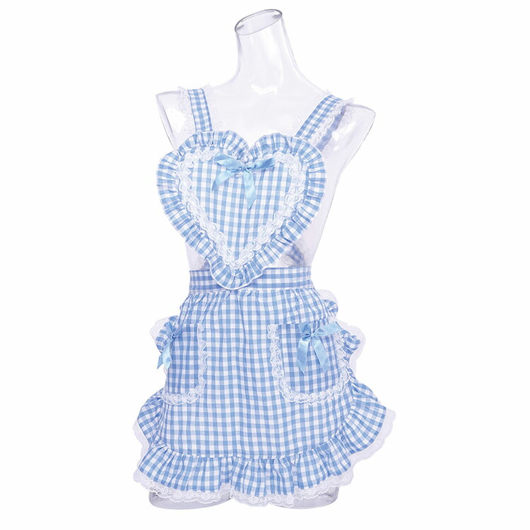 楽天市場】【公式】【コスプレ エプロン】ハートフリルエプロン