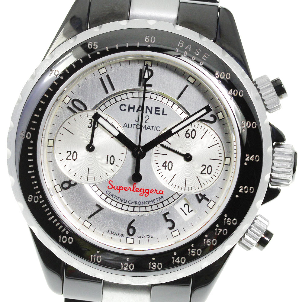 楽天市場】【CHANEL】シャネル J12 スーパーレッジェーラ クロノグラフ