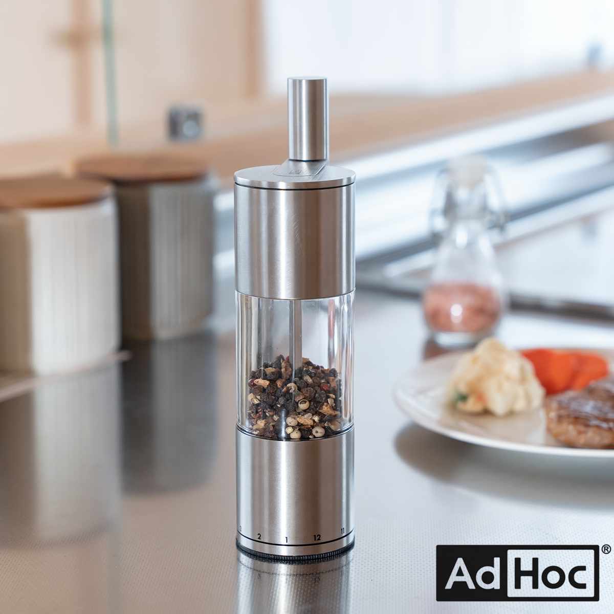 楽天市場】スパイスミル ソルト＆ペッパーミル SELECT AdHoc （ 手動