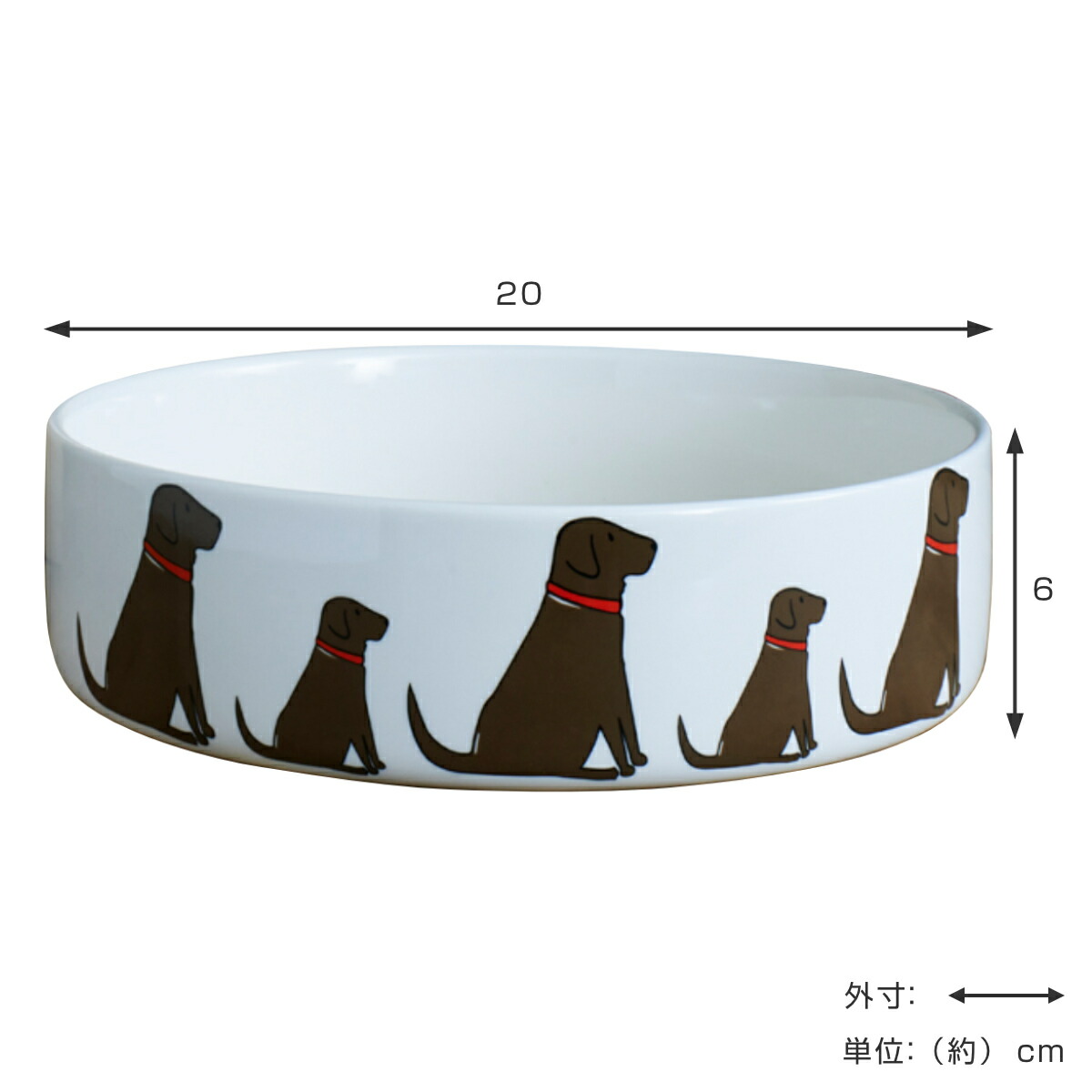 楽天市場】フードボウル ドッグボウル 大 Sweet William 大型犬 犬用