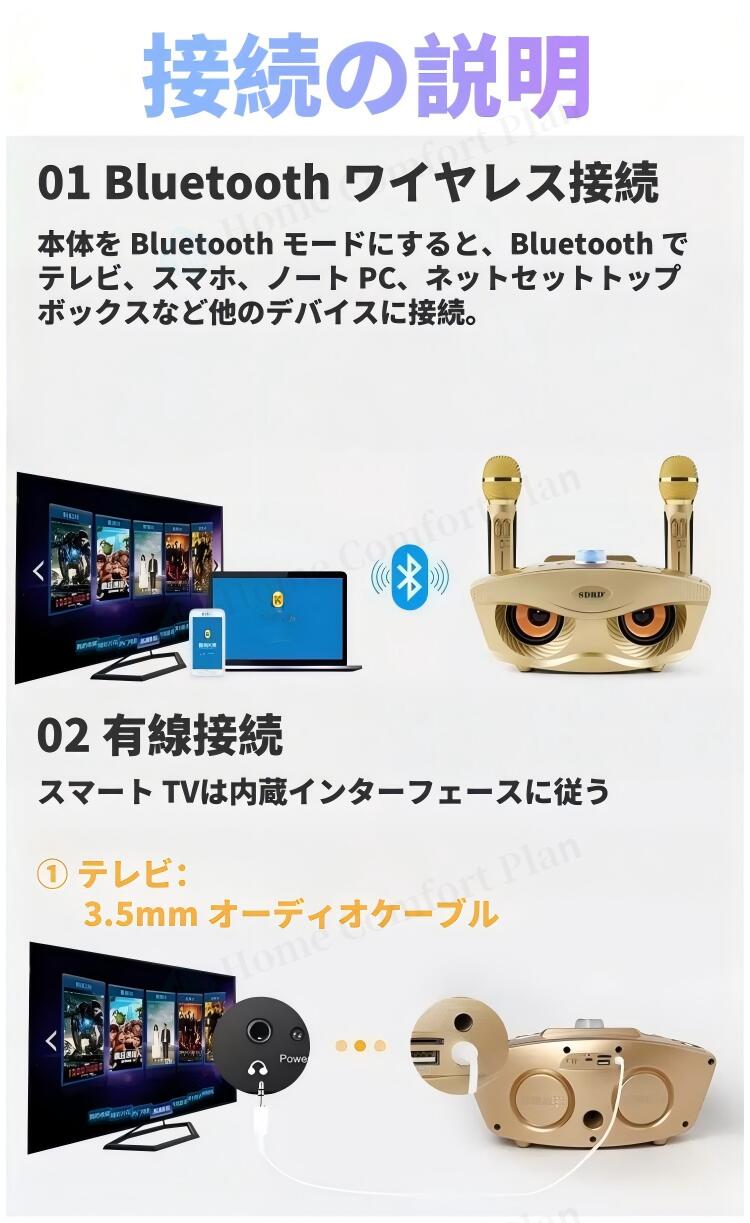 楽天市場】【レビュー特典☆】手持ちマイク カラオケセット 家庭用