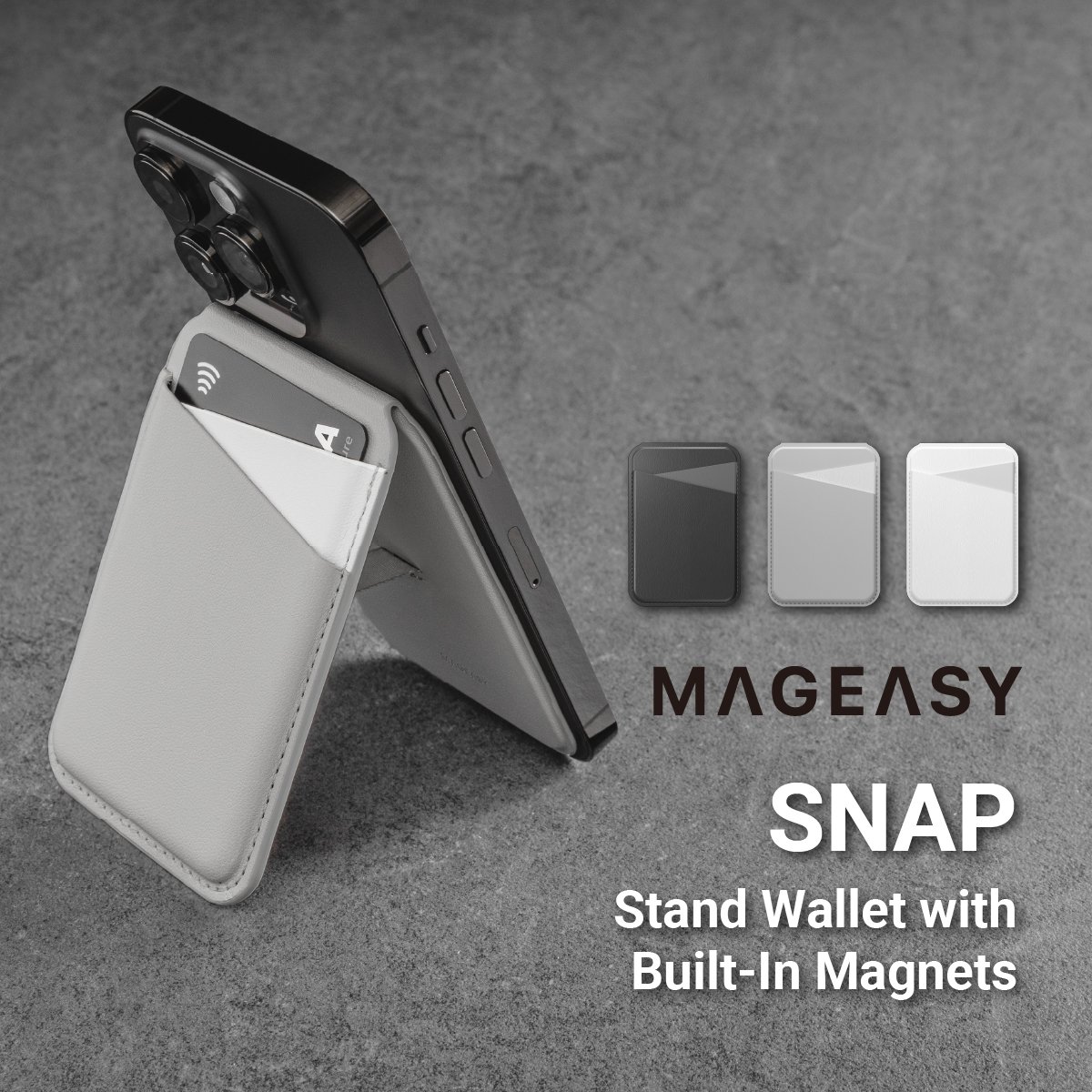 楽天市場】MagSafe カードケース スタンド マグセーフ カード 収納