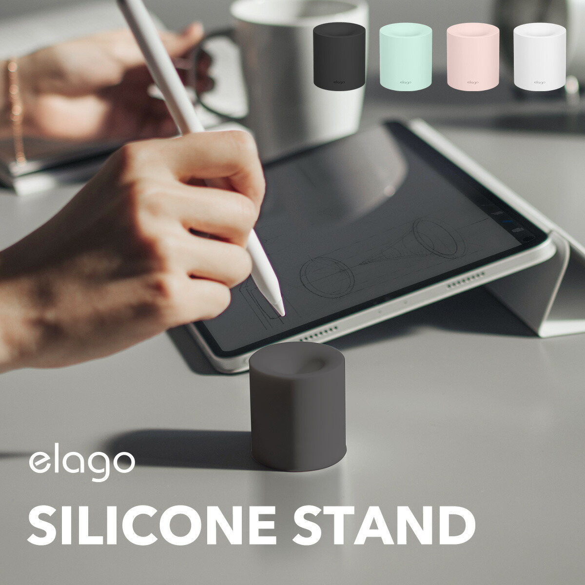 楽天市場】Apple Pencil 第2世代 / 第1世代 スタンド ホルダー