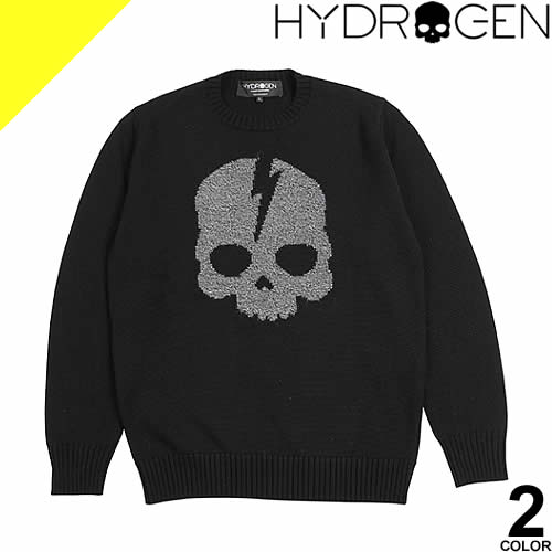 楽天市場】ハイドロゲン セーター ニット メンズ 長袖 トップス 大きい