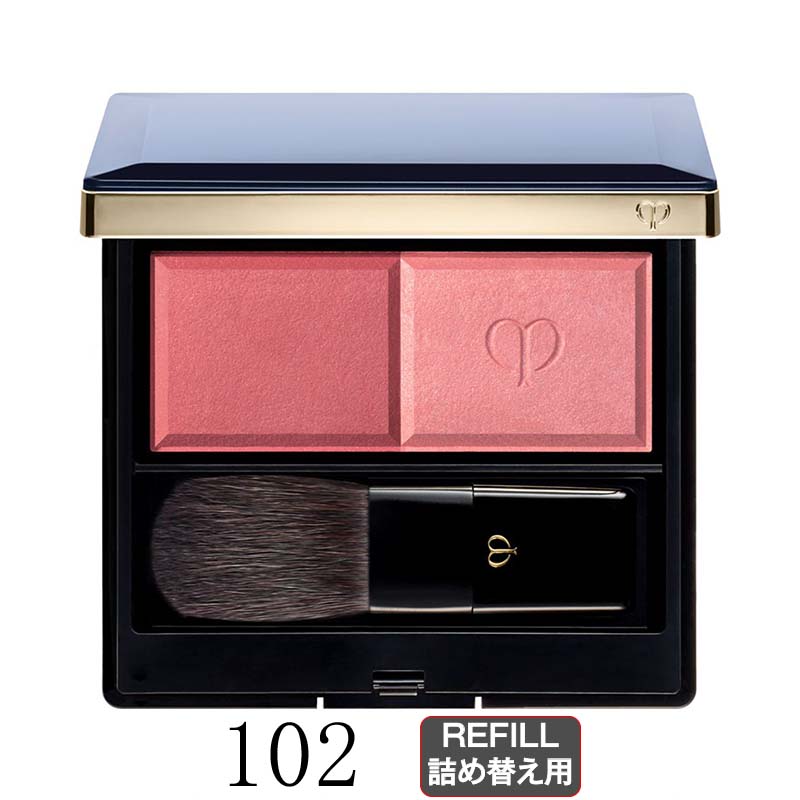 楽天市場】資生堂 [クレ・ド・ポー ボーテ]ブラッシュデュオプードル