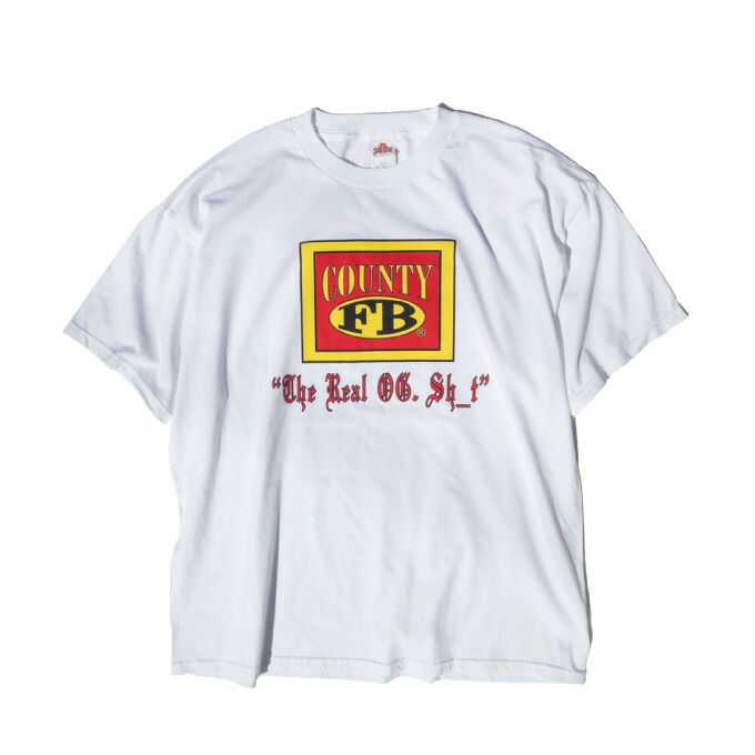 楽天市場】FB COUNTY プリントTシャツ 【ロゴ / THE REAL OG SHIT