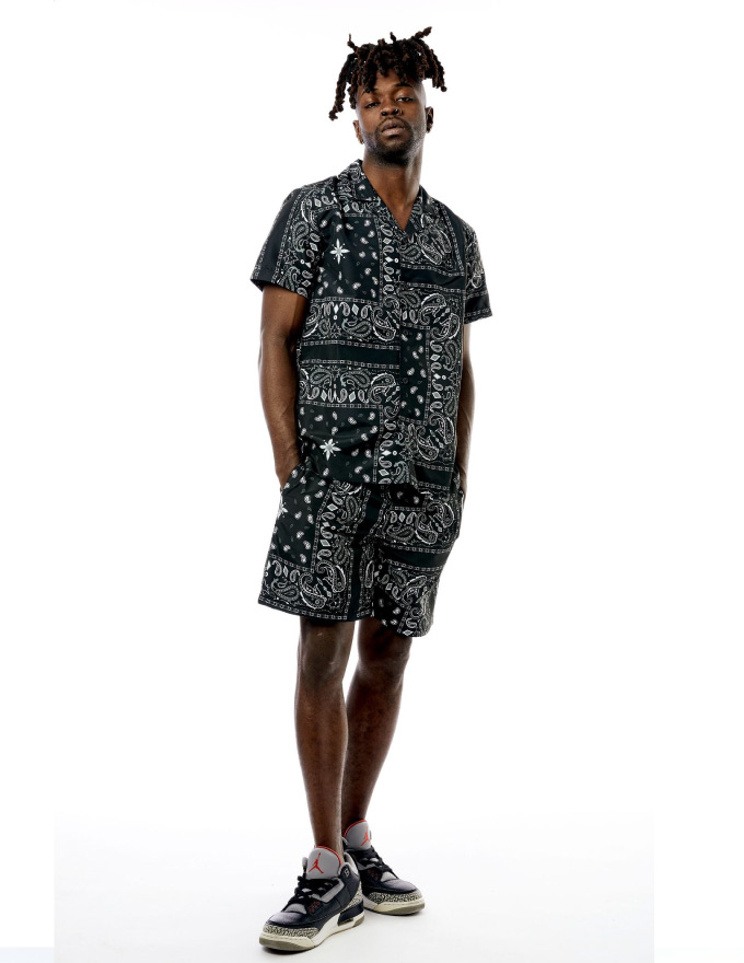 楽天市場】BLEECKER & MERCER 【バンダナ セットアップ シャツ