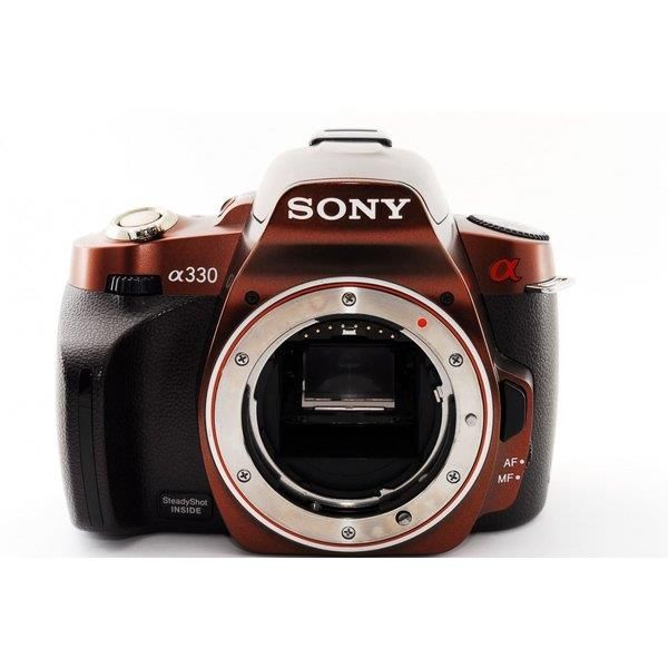 楽天市場】【中古】 ソニー SONY α330 希少なブラウン 標準＆超望遠