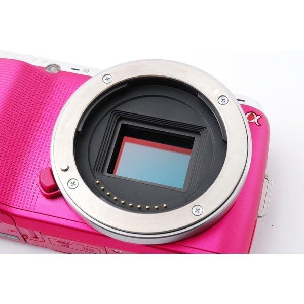 楽天市場】【中古】 ソニー SONY Nex-C3 ピンク レンズキット 美品