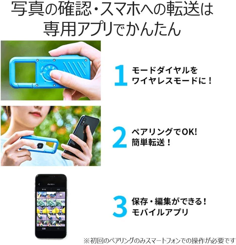 楽天市場】【中古】Canon カメラ iNSPiC REC ピンク (小型/防水/耐久