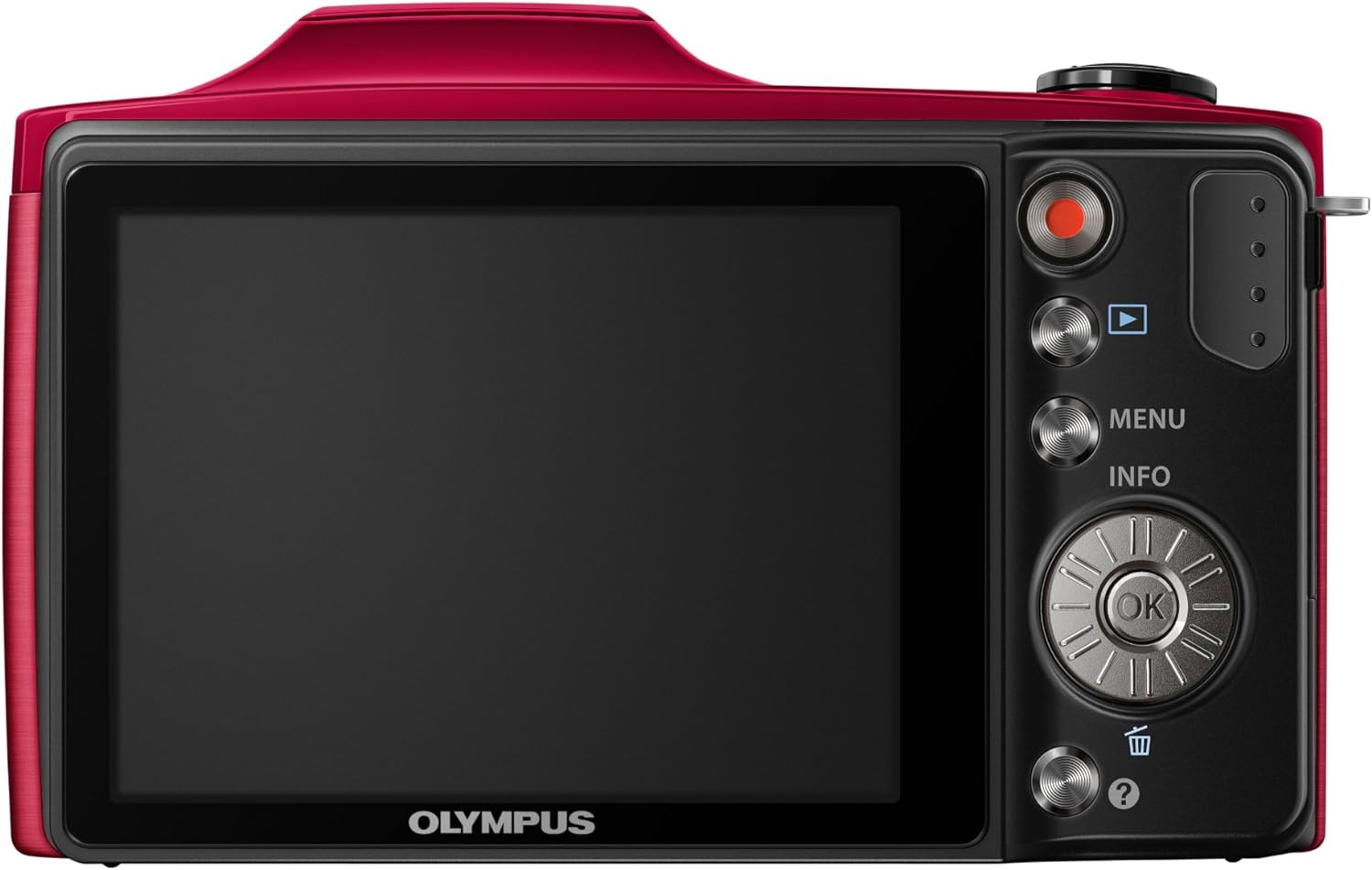 楽天市場】【中古】OLYMPUS デジタルカメラ SZ-11 レッド 1400万画素