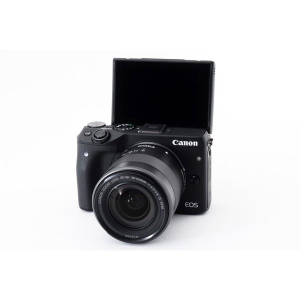 楽天市場】【中古】キヤノン Canon EOS M3 ブラック レンズキット Wi