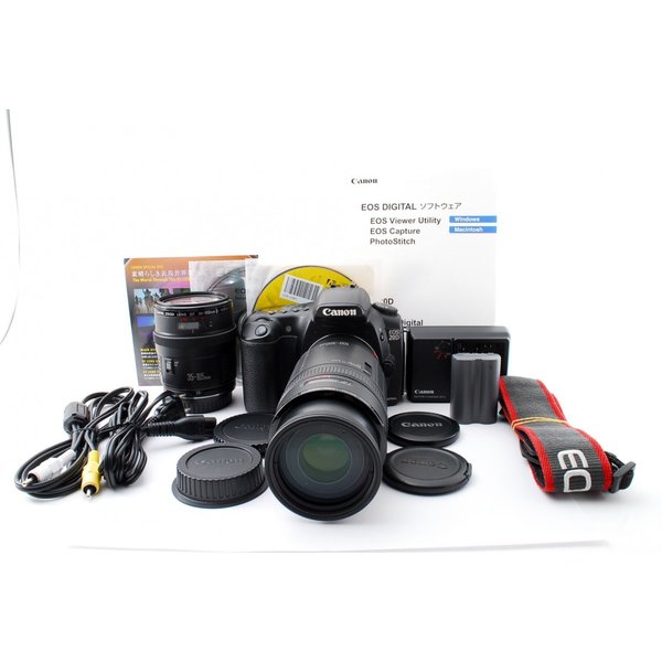 楽天市場】【中古】キヤノン Canon EOS 20D ダブルズームセット 美品