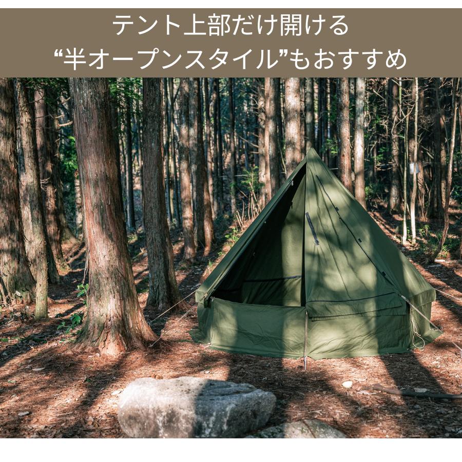 楽天市場】【CAMPLUS】ミリタリーベルテント拡張幕 ソロテント ワン