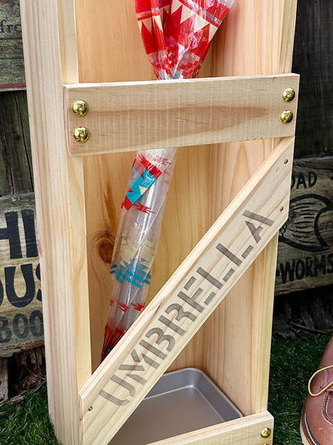 楽天市場】☆稀少な絶盤品☆ かさ立て （小） アルミ受皿付き 無塗装