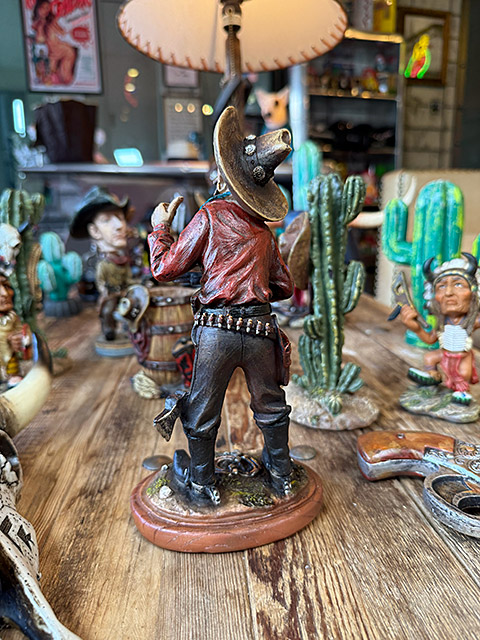 楽天市場】カウボーイ フィギュア （ガンマン） ウエスタン スタチュー