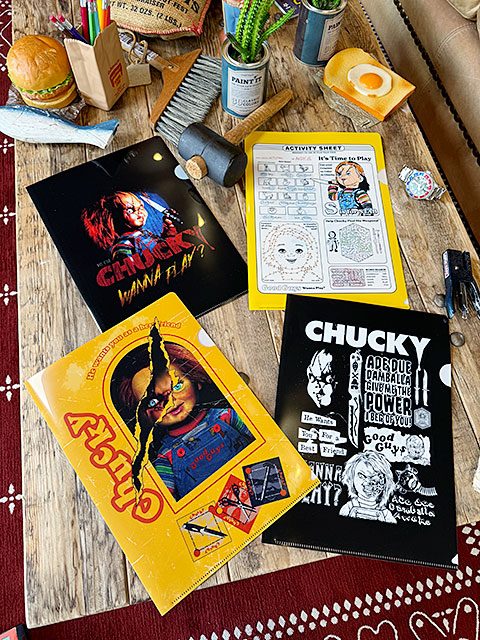 楽天市場】映画 チャイルドプレイ チャッキー A4サイズ クリアファイル