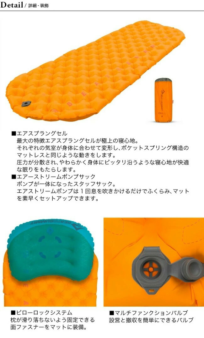 楽天市場】シートゥサミット ウルトラライト インサレーティッドマット
