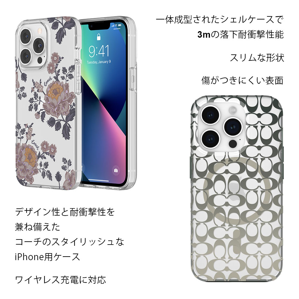 楽天市場】【正規代理店】 コーチ iPhone15pro ケース COACH