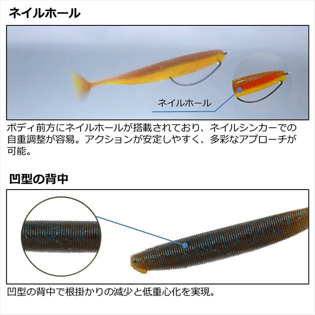 楽天市場】【ネコポス対象品】ダイワ ワーム スティーズ スターリング