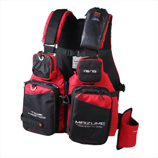 楽天市場】フローティングベスト マズメ（カラーレッド）（ウェア