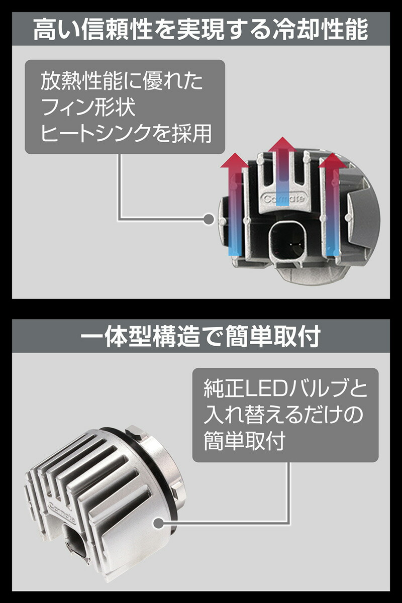 楽天市場】車 バックライト LED BW350 GIGA LED バックランプ S1400GS