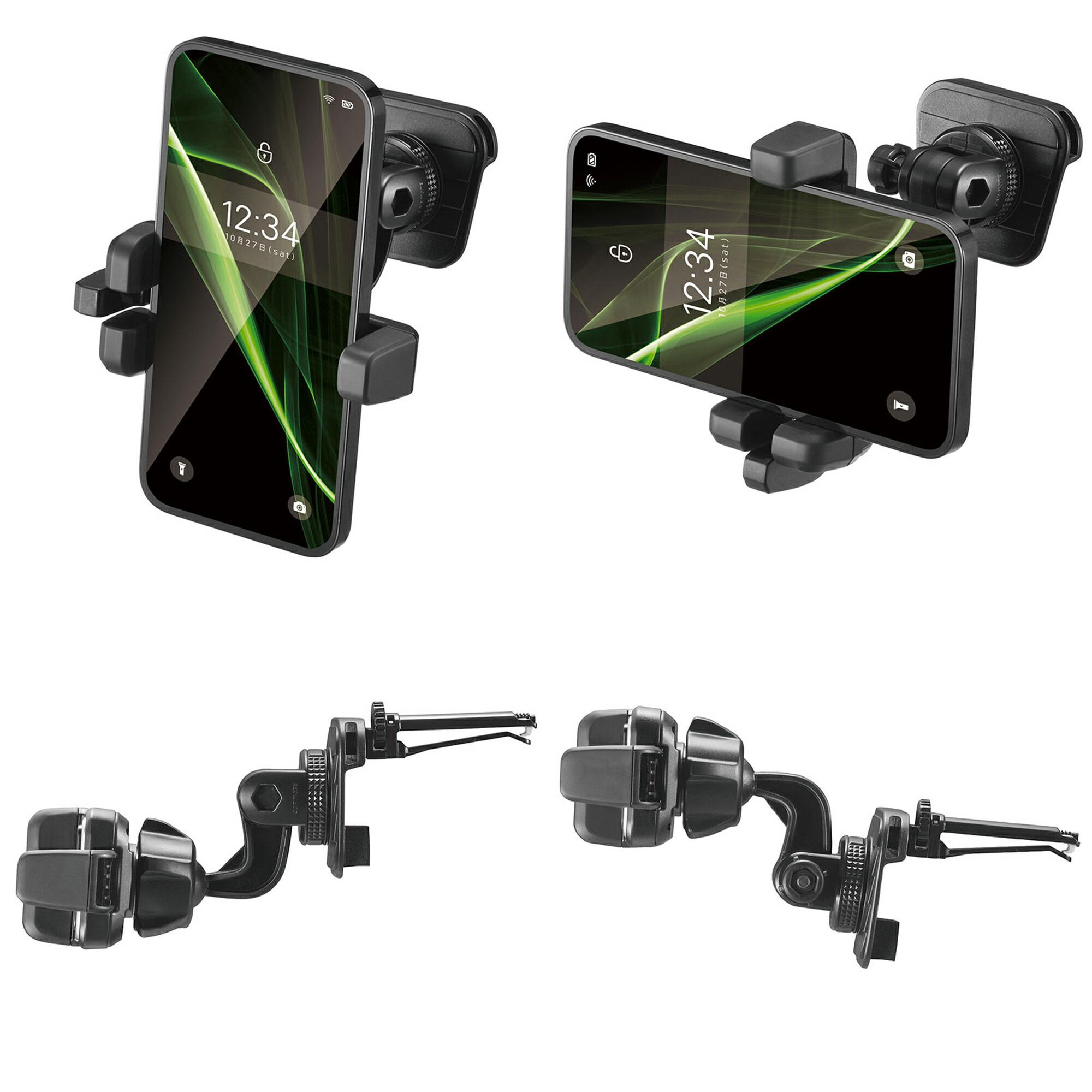 楽天市場】スマホスタンド 車 スマホホルダー カーメイト SA39 スマ