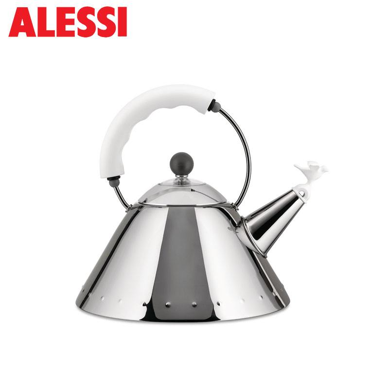 楽天市場】アレッシィ バードケトル 2L 9093 ライトブルー ブラック