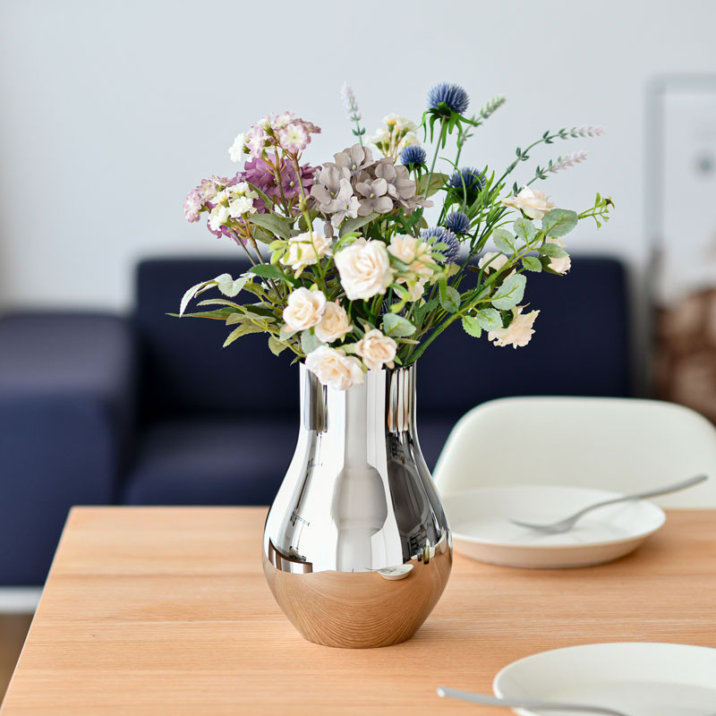 楽天市場】ジョージジェンセン 花瓶 フラワーベース カフ Georg Jensen