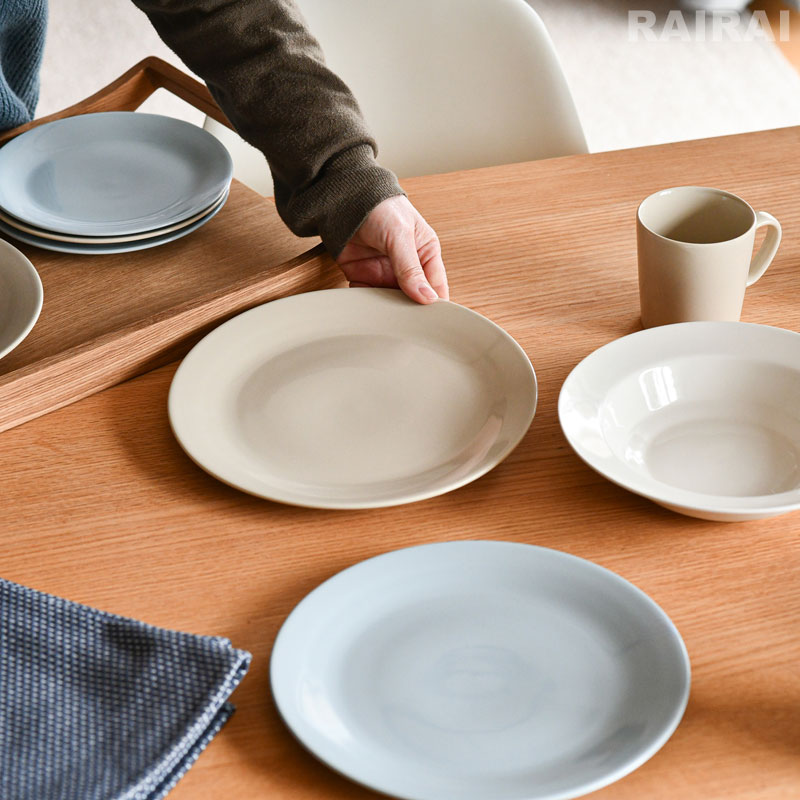 楽天市場】アラビア プレート 25cm マイニオ ウィンターブルー サンド