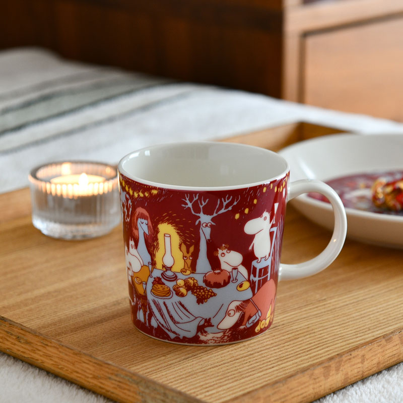 楽天市場】アラビア ムーミン マグカップ 300ml フェスティブ