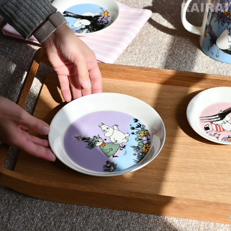 楽天市場】アラビア ムーミン プレート 19cm クラシック フレンズ