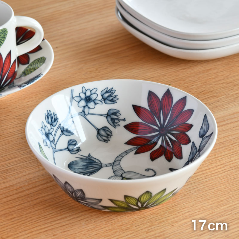 楽天市場】アラビア ボウル 17cm ルノ サマーレイ ARABIA Runo Summer