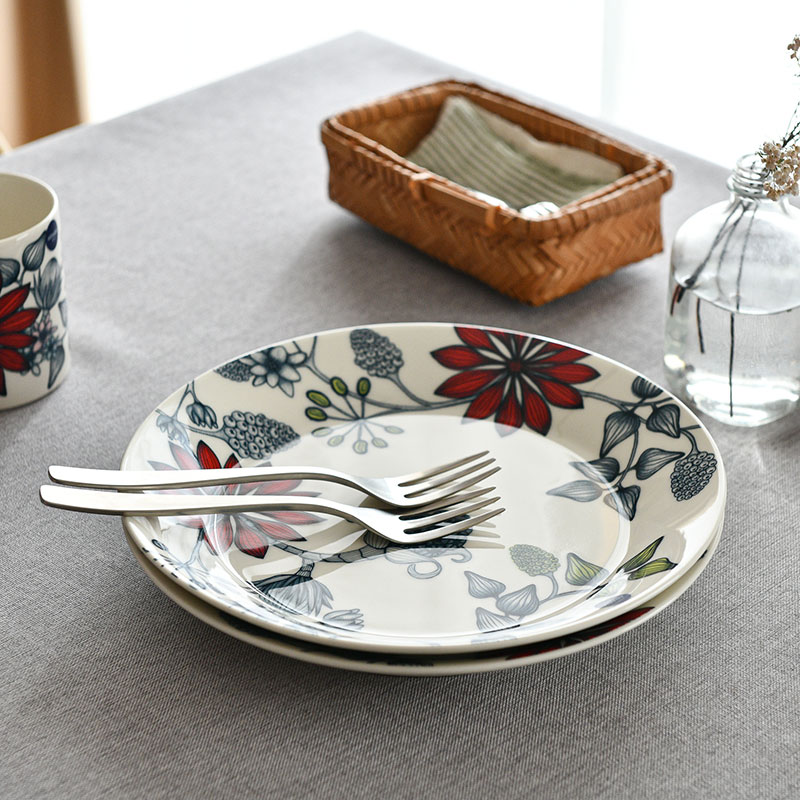 楽天市場】アラビア プレート 26cm ルノ サマーレイ ARABIA Runo