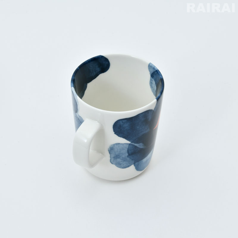 楽天市場】マリメッコ マグカップ 250ml ヴァルシ ダークブルー