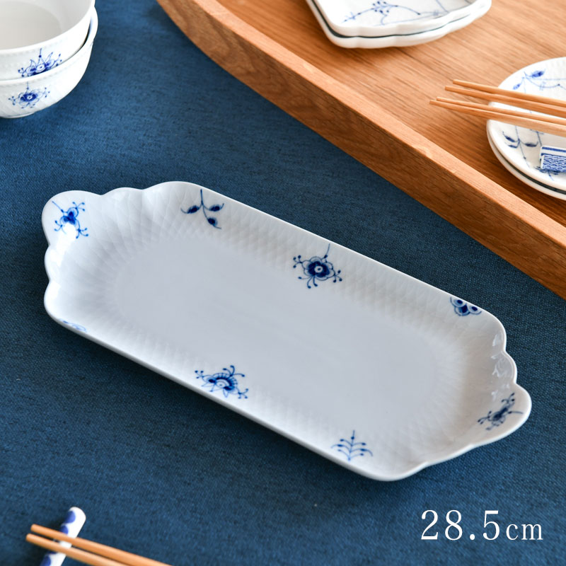 楽天市場】ロイヤル コペンハーゲン トレイ 28.5cm ブルーパルメッテ