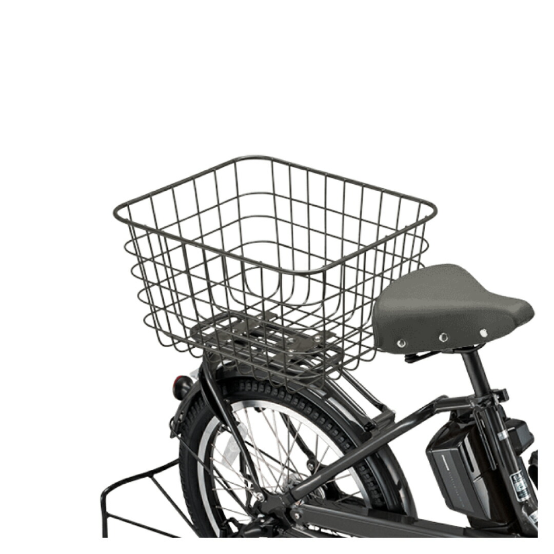 レボルテ】シティサイクル ブラック バスケット付き シティサイクル