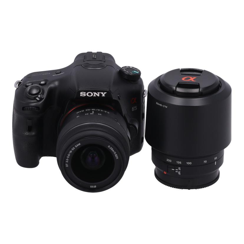 楽天市場】SONY α65 SLT－A65VY ダブルズームレンズキットの通販