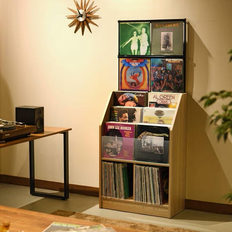楽天市場】【レコードディスプレイラック RCS710】/ AUX / オークス