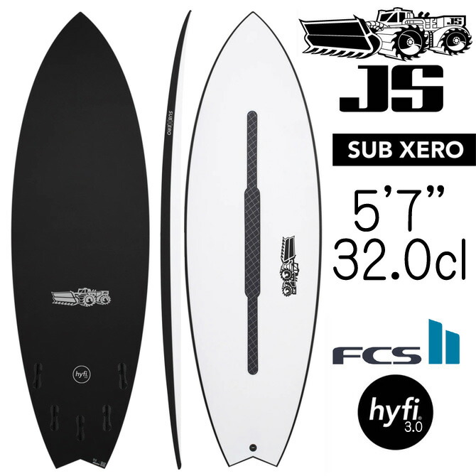 JS XERO Hifiサーフボード 5'9\" 27.6L JS SURFBOARD サーフボード 板 ゼロフュージョン ハイフ XERO Fusion