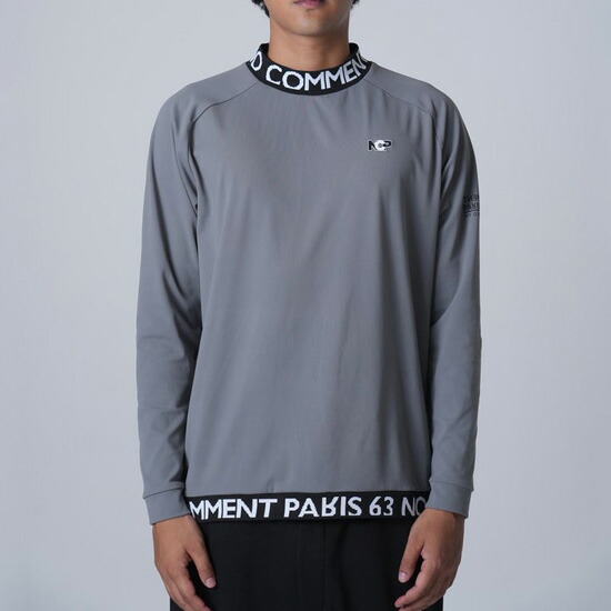楽天市場】NO COMMENT PARIS (ノーコメントパリ) モックネック 長袖 T