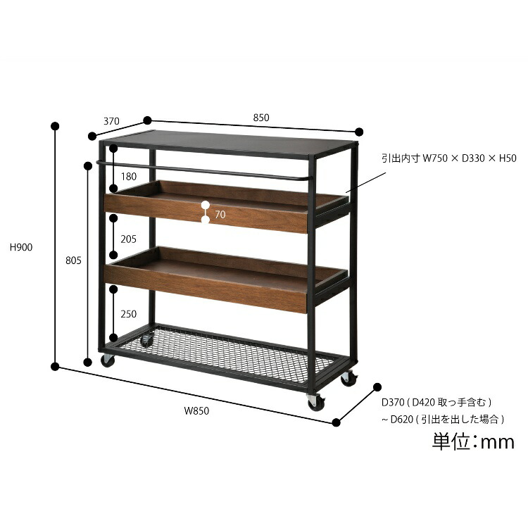 楽天市場】【最大全額タダ！3/5限定で当選確率2分の1】キャスター付き