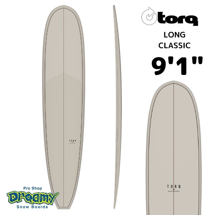 楽天市場】TORQ Surfboard トルクサーフボード LONG BOARD 9'1