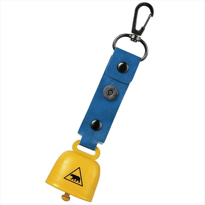 楽天市場】熊鈴（黄色） 鈴 子供向け キーホルダタイプ 防犯 熊除け鈴