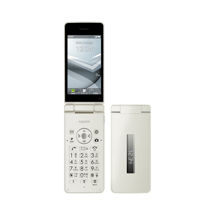 楽天市場】【未使用品〜中古品】SHARP AQUOS ケータイ4 A205SH