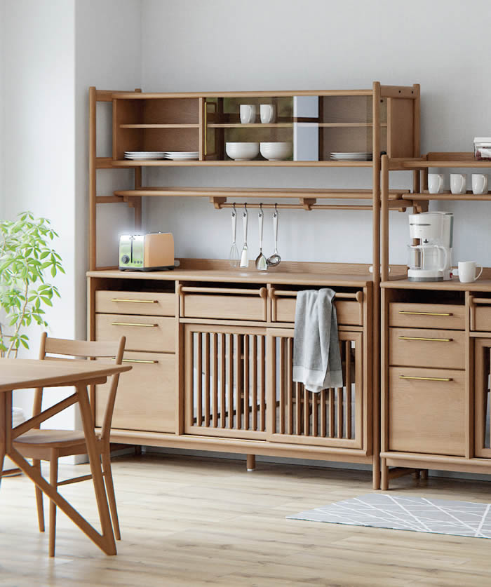 楽天市場】【送料無料】FRANTZ フランツ 幅132cm カウンター キッチン