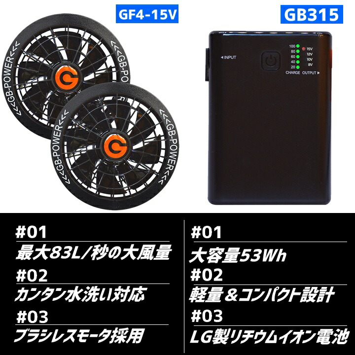楽天市場】【即日発送】空調服用 （24V-18V-15V）長信ジャパン 選べる