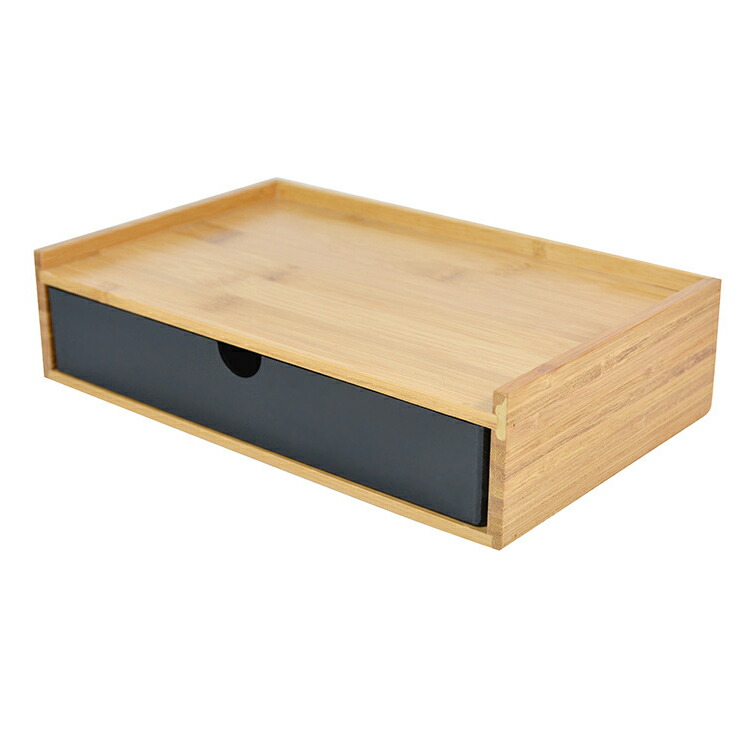 楽天市場】3段 竹製 卓上収納 引き出し 小物入れ 収納ボックス 卓上