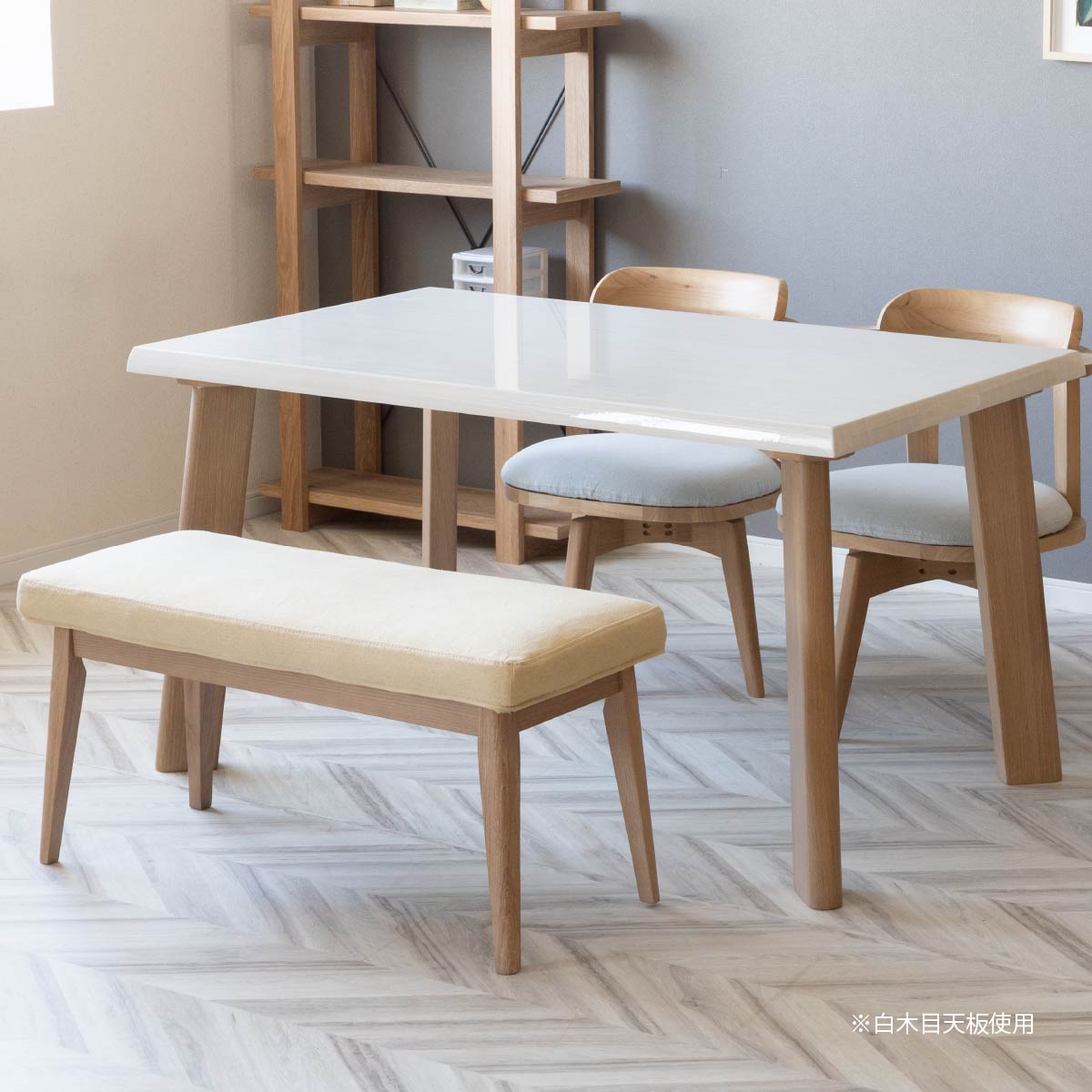 楽天市場】【5%OFFｸｰﾎﾟﾝ配布中】 ダイニングテーブル 白 4人掛け 130